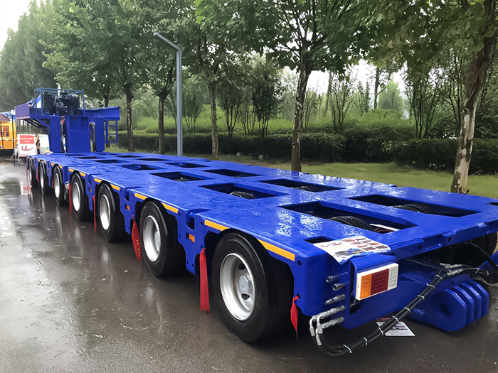 200 Tons Carbon Steel Modular Semi Trailer