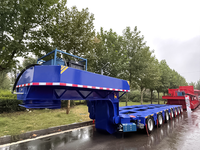 200 Tons Carbon Steel Modular Semi Trailer
