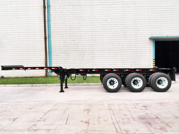 20 Ft To 40 Ft Extendable Container Chassis Trailer