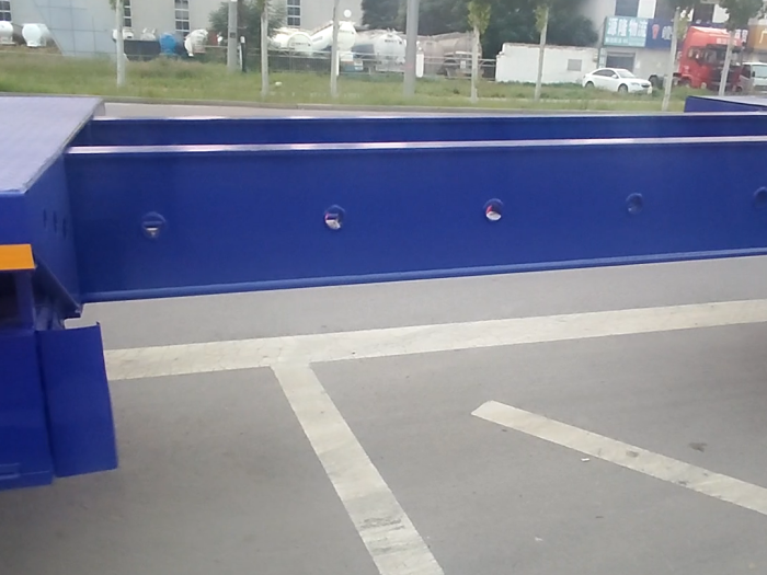 13.6m to 17m 5-Axle Extendable Flatbed Semi Trailer