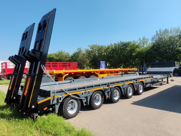 Factory Direct Sale Extendable Lowboy Trailer