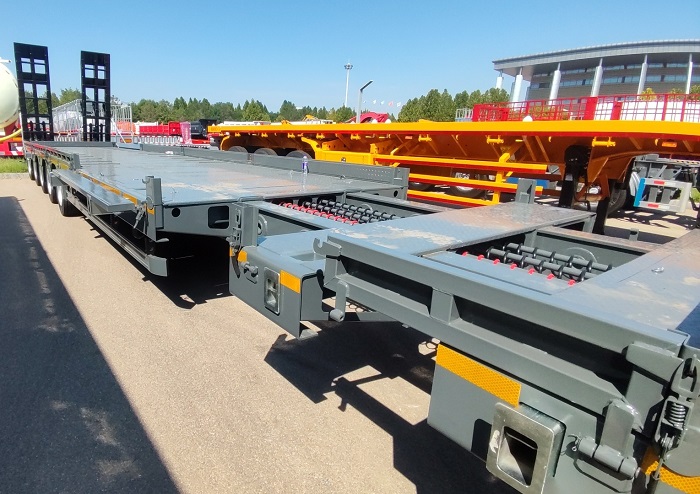 Factory Direct Sale Extendable Lowboy Trailer