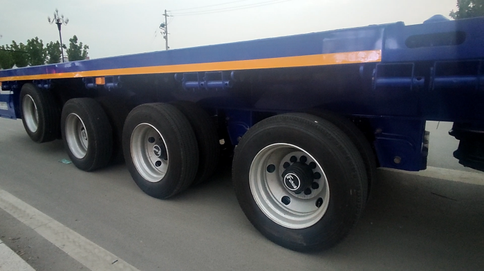 extendable flatbed semi trailer