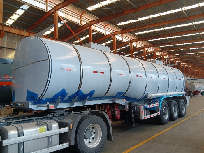chemical tank trailer