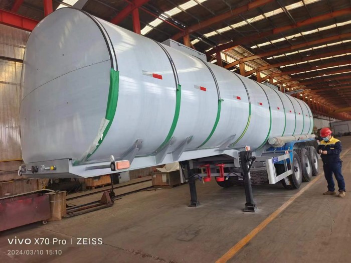 chemical tank trailer