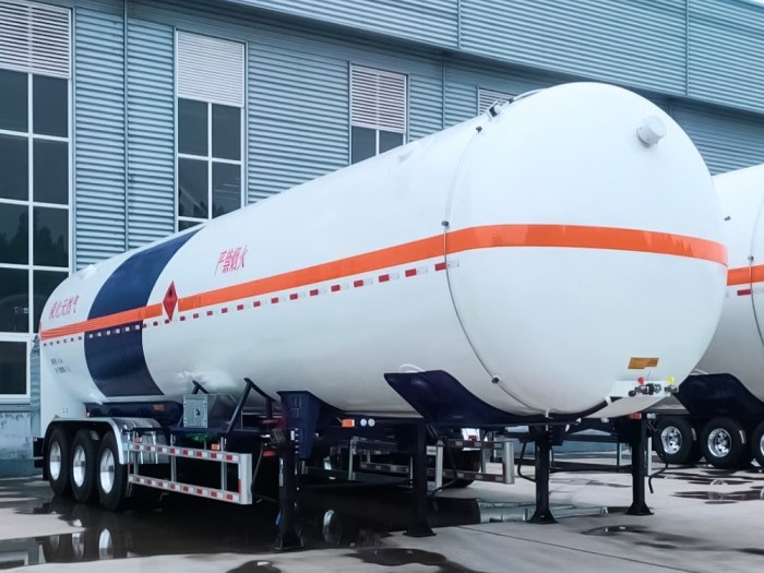LNG Truck Tanker Semi Trailer for Sale