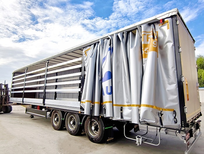 curtain side semi trailer