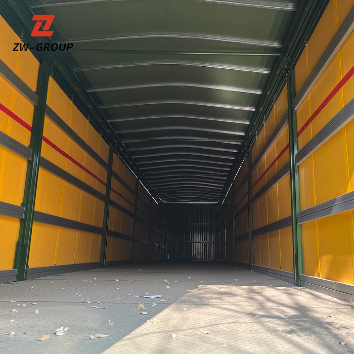 curtain side semi trailer