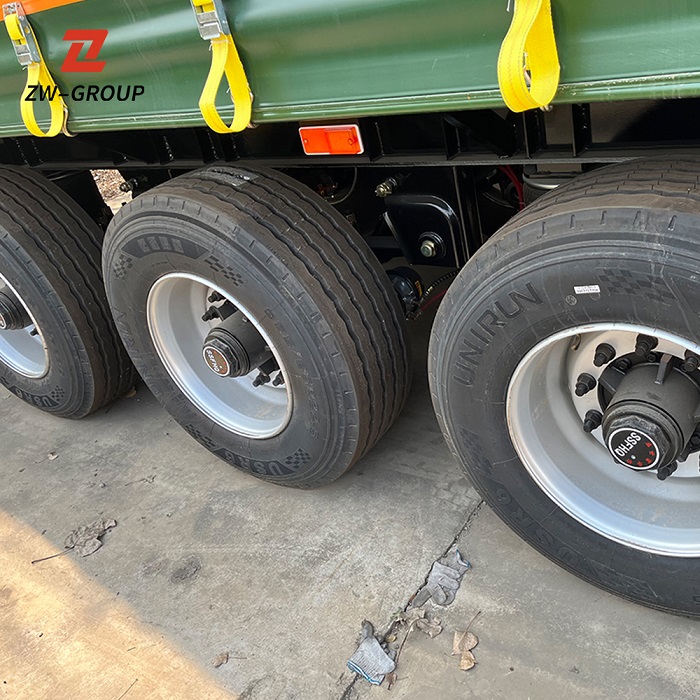 40ft van box semi trailer