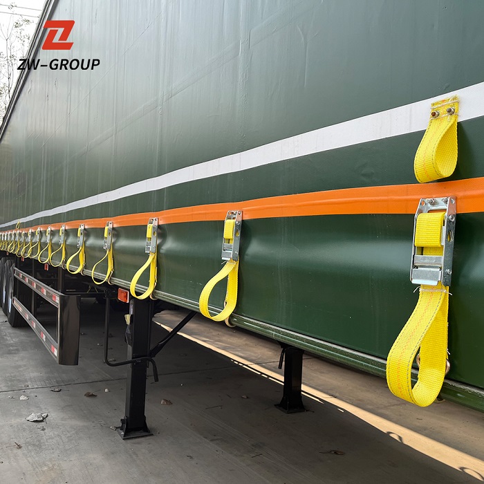 curtain side semi trailer