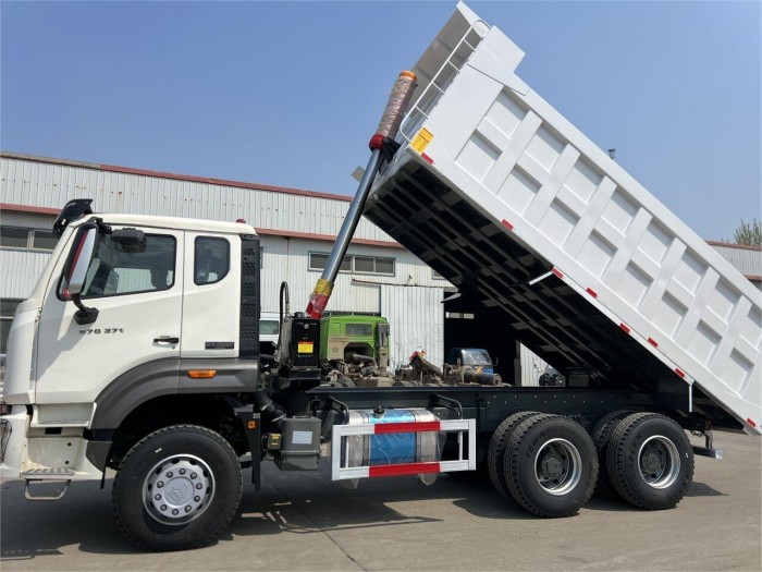 In Stock Cheap Howo E7G 371 6x4 Tipper Truck