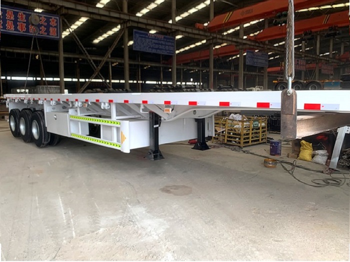 commercial flatbed trailer