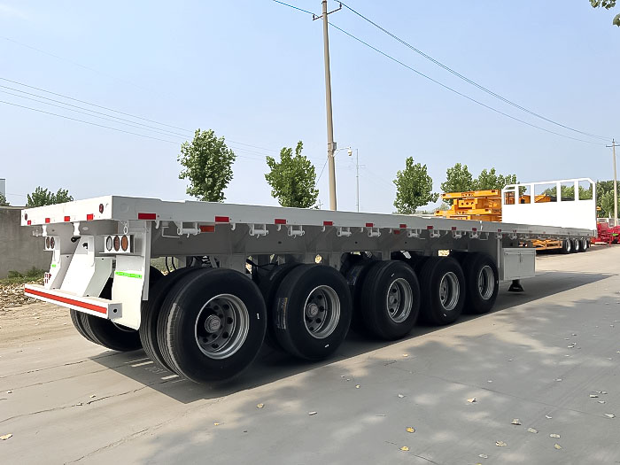 flatbed semi trailer