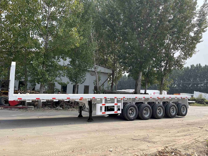 flatbed semi trailer