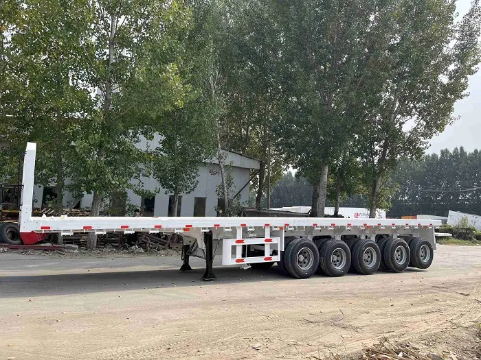 12m 20 ফুট ফ্ল্যাটবেড সেমি ট্রেলার