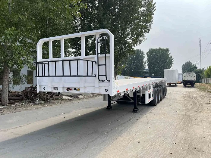 12m 20 ফুট ফ্ল্যাটবেড সেমি ট্রেলার