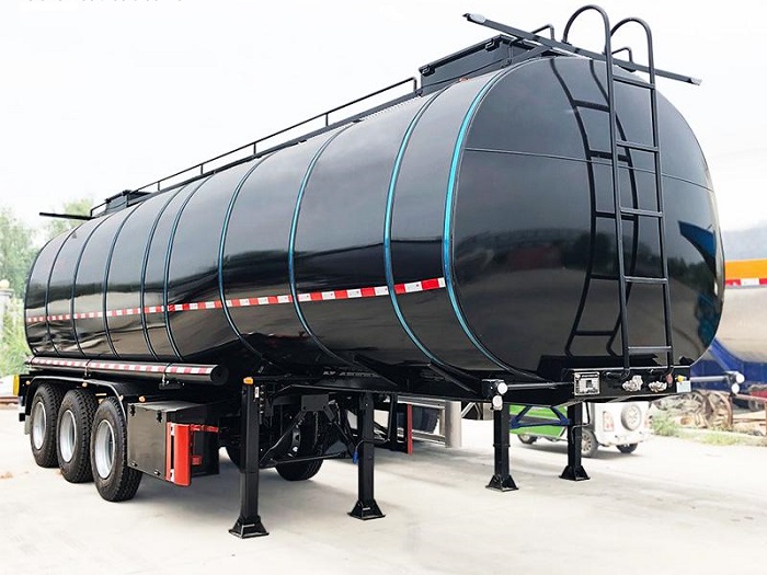 Ship Asphalt Liquid Tanker Semi Trailer for Sale