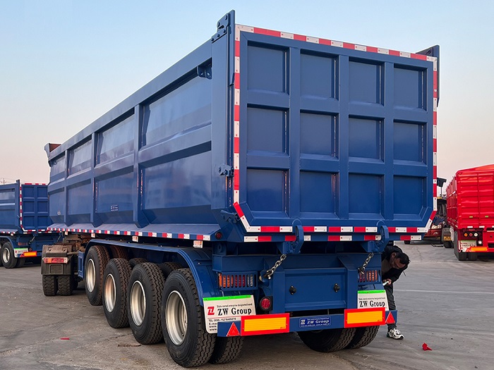 hydraulic tipper trailer