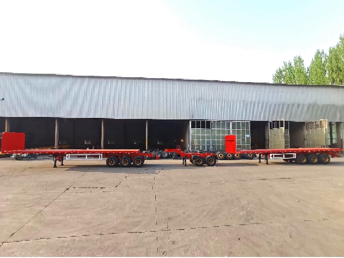 Flat Deck Superlink Semi Trailer