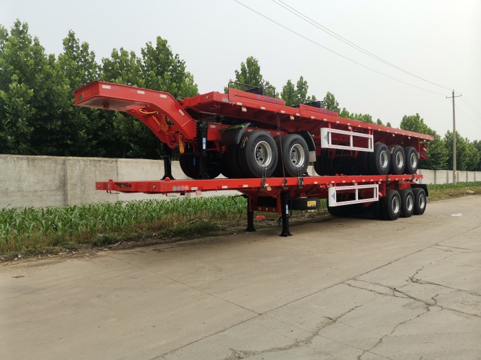 Flat Deck Superlink Semi Trailer