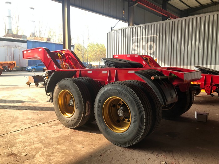 flat deck semi trailer