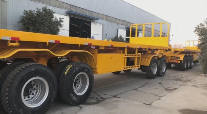 tandem semi trailer
