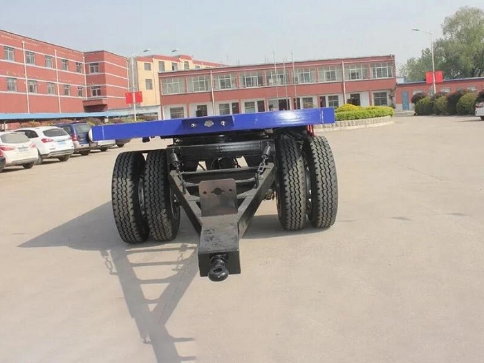 Quality Flatbed Draw Bar Full Trailer for Sale