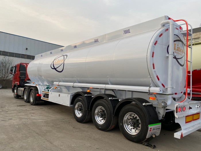 oil transport tanker truck trailer