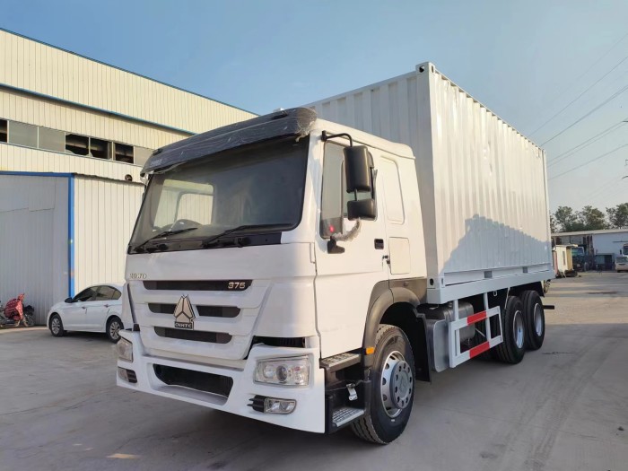 Factory Direct Sale Howo Box Truck