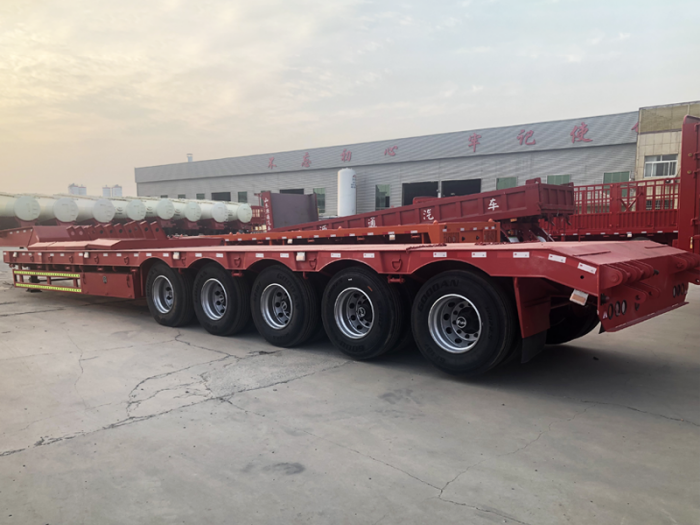 low bed trailer