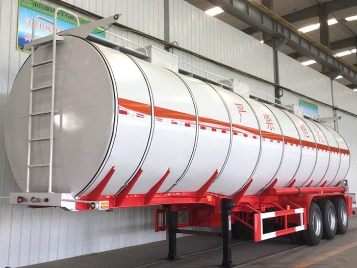 3 Axles Bitumen Tanker Semi Trailer