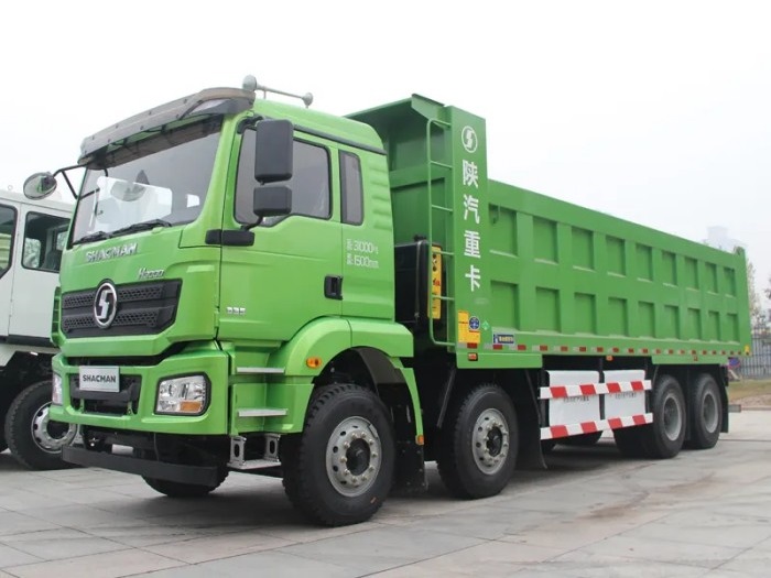 China Truck Price Shacman H3000 8X4 Tipper Truck