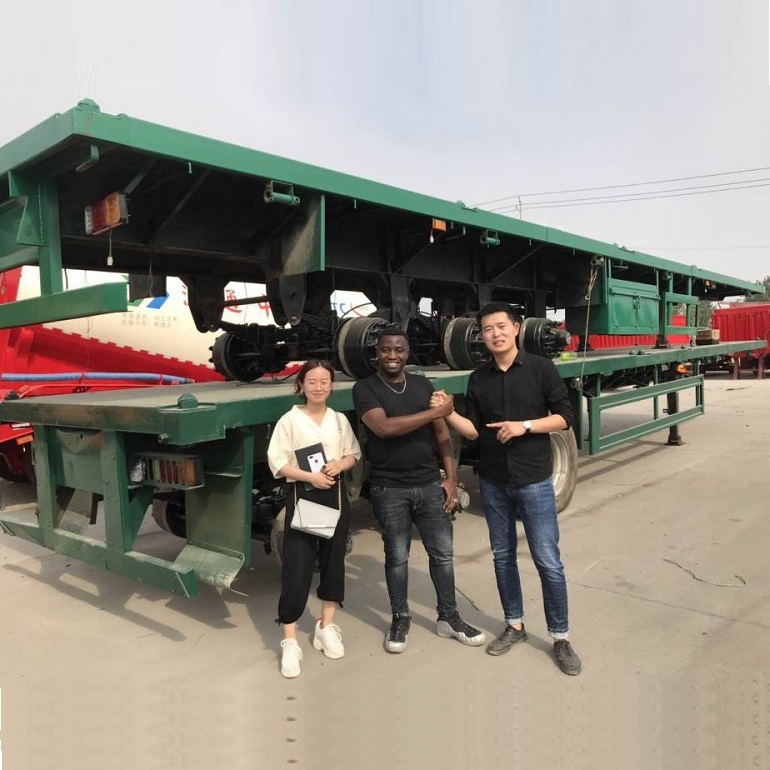 ব্যবহৃত ট্রিপল ট্র্যাক্টর ট্রেলার ফ্ল্যাটবেড সেমি টু তানজানিয়া ব্যবহৃত ট্রিপল ট্র্যাক্টর ট্রেলার ফ্ল্যাটবেড সেমি টু তানজানিয়া