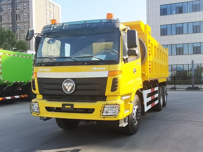 auman diesel dump truck