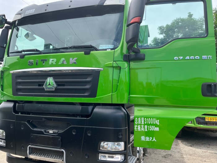 Sinotruck Sitrak G7 460 HP 8*4 Dumper Truck