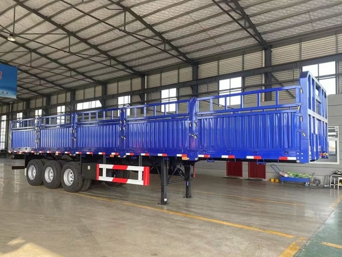 triple axle side wall trailer