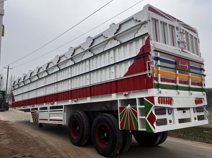 cargo semi trailer