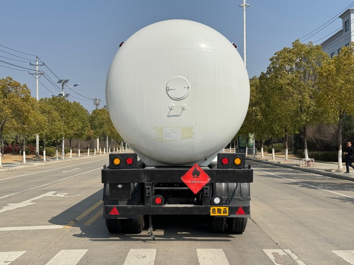 Cheap 3 Axles LPG Tank Gas Tanker Semi Trailer
