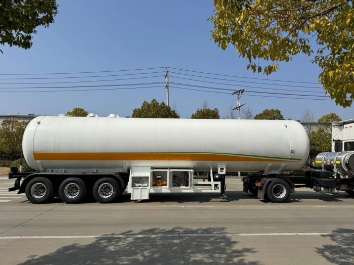 Cheap 3 Axles LPG Tank Gas Tanker Semi Trailer