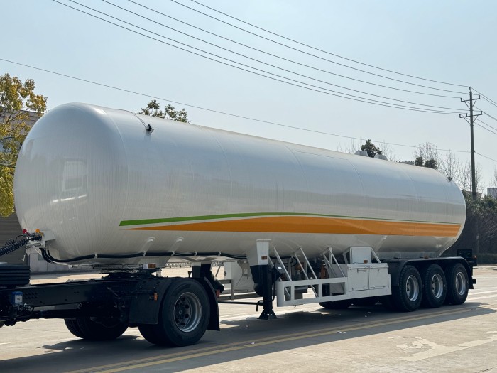 Cheap 3 Axles LPG Tank Gas Tanker Semi Trailer