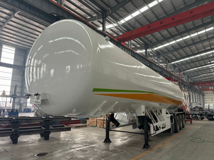 gas tanker semi trailer