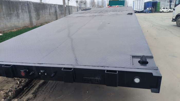 2 Axle 2 Axles Link Flatbed Superlink Container Trailers