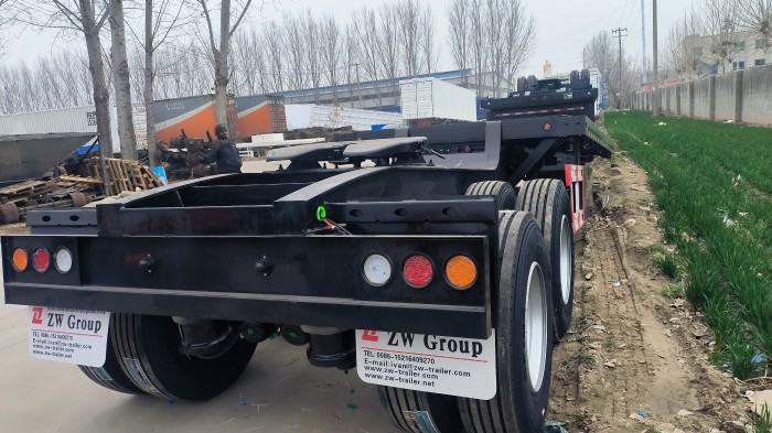 2 Axle 2 Axles Link Flatbed Superlink Container Trailers