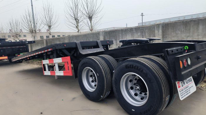 2 Axle 2 Axles Link Flatbed Superlink Container Trailers