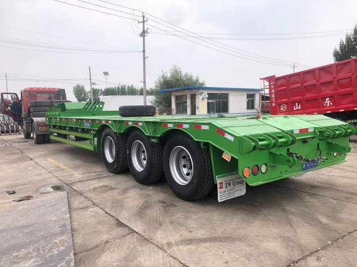 lowboy equipment trailers
