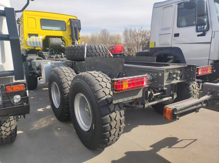 Howo Cargo Heavy Duty Truck Chassis