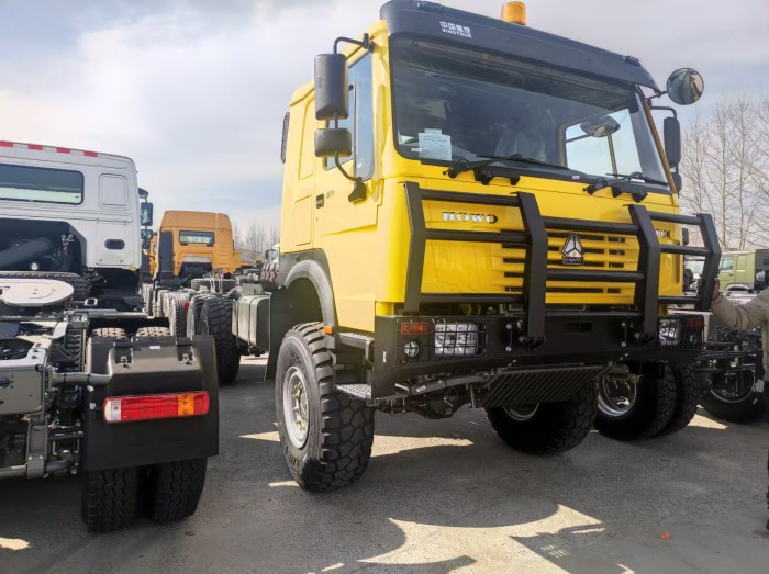 Howo Cargo Heavy Duty Truck Chassis