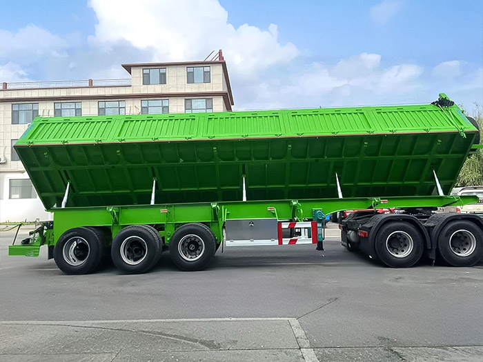 Sider Tipper Good Price 3 Axle Dump Trailers