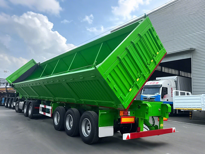 Sider Tipper Good Price 3 Axle Dump Trailers