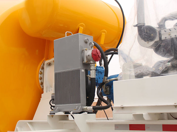 mixer tank semi trailer